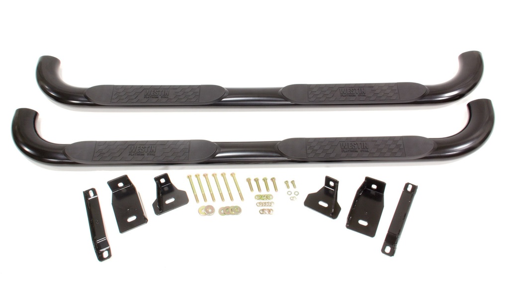 Westin - 01-06 Gm Full Size Crew Cab Oval Step Bar Black