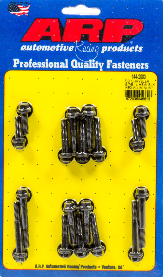 [ARP144-2003] ARP - Intake Manifold Bolt Kit 6pt Mopar 5.7/6.1L Hemi