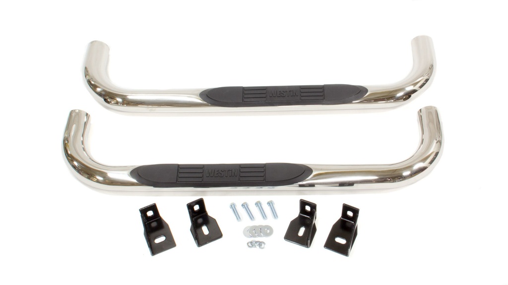 Westin - 99- GM P/U Regular Cab Polished Step Bars