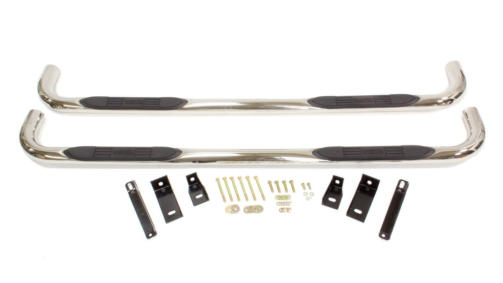 Westin - 99-14 Gm P/U Crew Cab Polished Step Bars