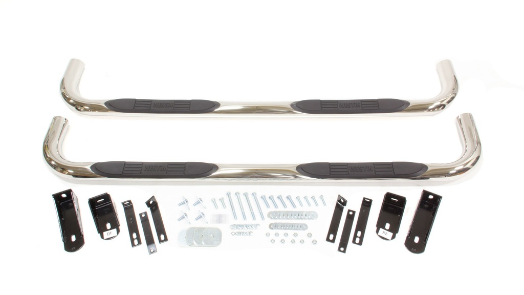 Westin - 02- Dodge Ram Quad Cab Polished Step Bars