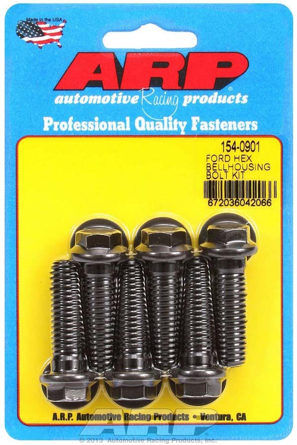[ARP154-0901] ARP - Bellhousing Bolt Kit - 6pt. Ford