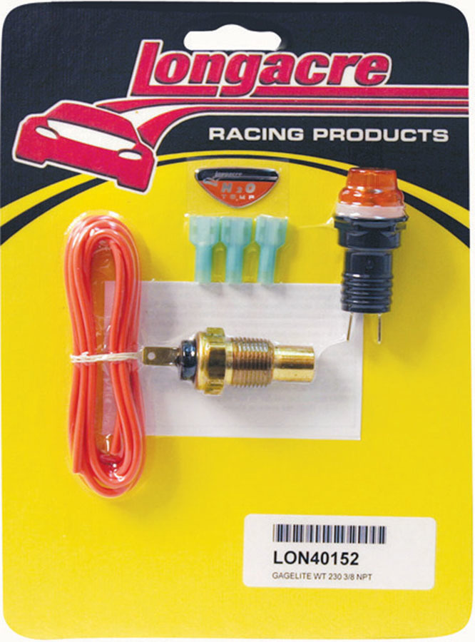 Longacre - Gagelite Kit W/T 3/8in. NPT 230 Deg