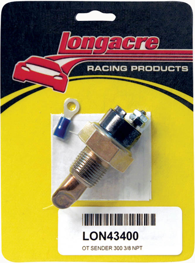 Longacre - Oil Temp Sender 3/8in. NPT 300 Deg