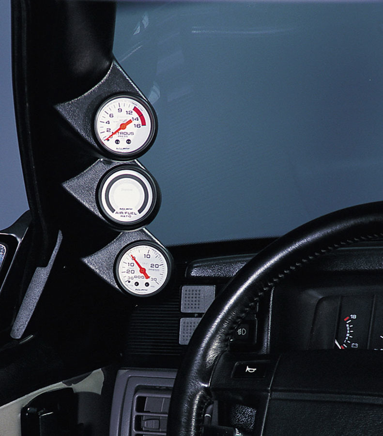Autometer - 2-1/16in Triple Gauge Pod- 87-93 Mustang