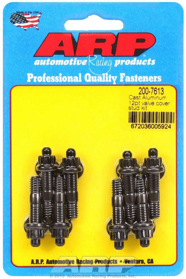 [ARP200-7613] ARP - Valve Cover Stud Kit 1/4 12pt. (8)