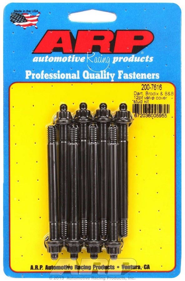 [ARP200-7616] ARP - Valve Cover Stud Kit 1/4 12pt. (8)