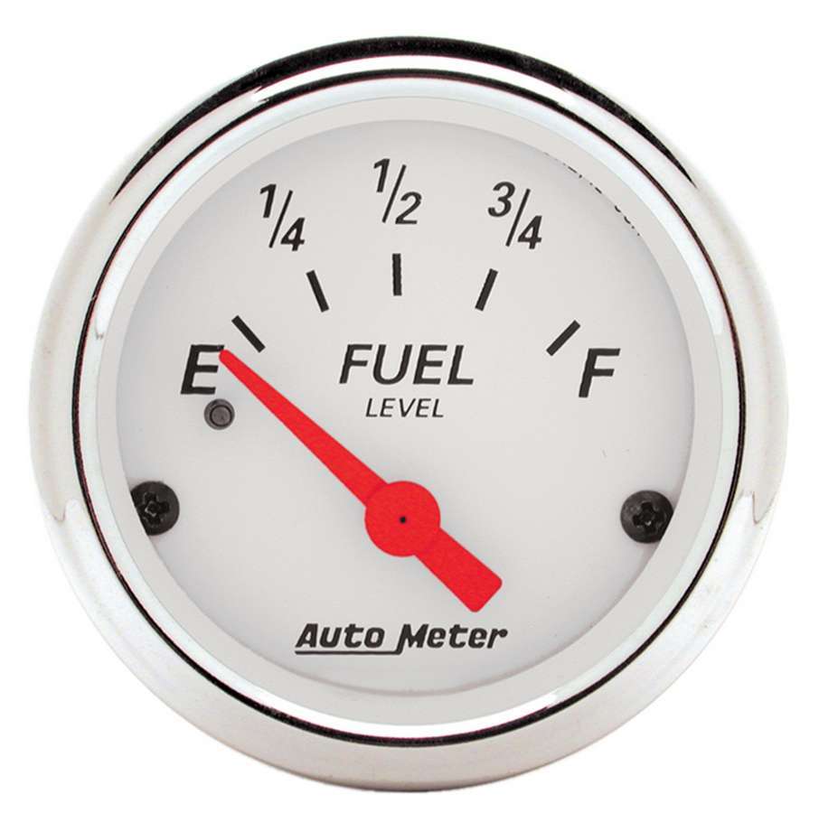 Autometer - White Fuel Level Gauge