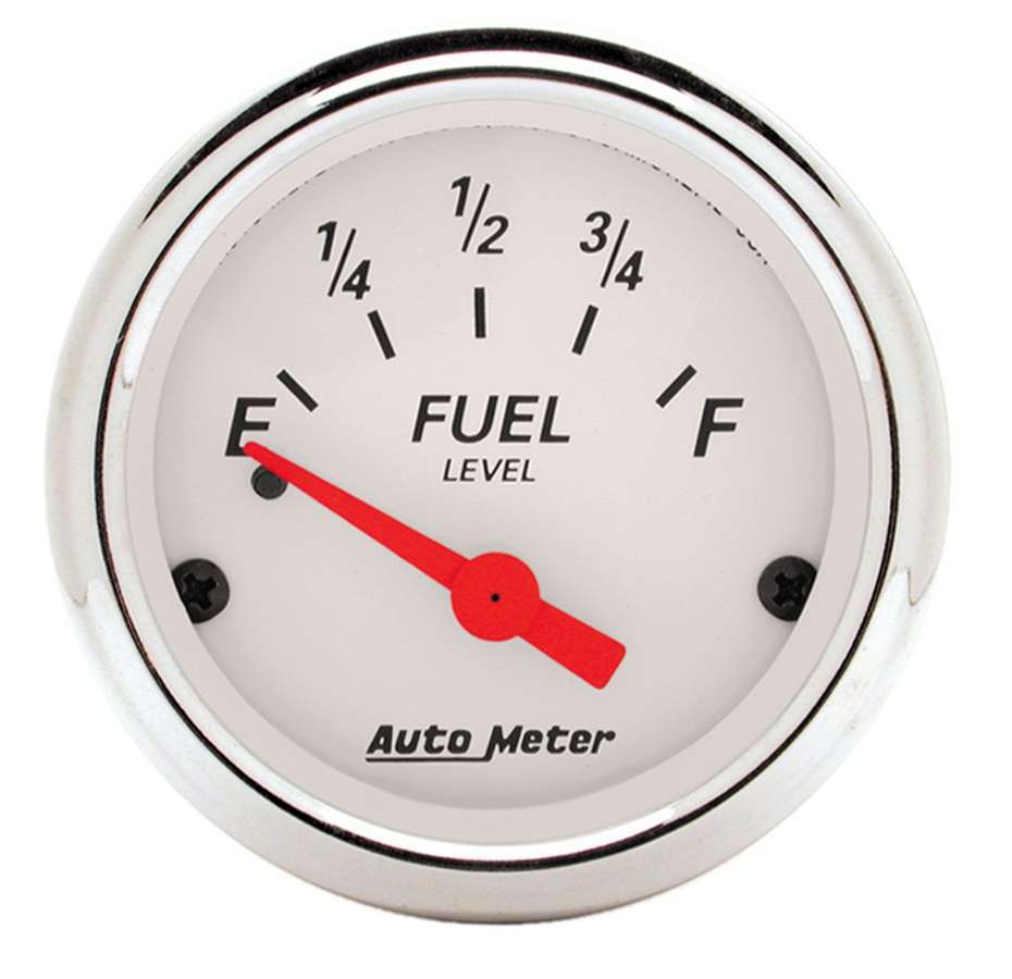 Autometer - 2-1/16 A/W Fuel Gauge 0-30 Ohms