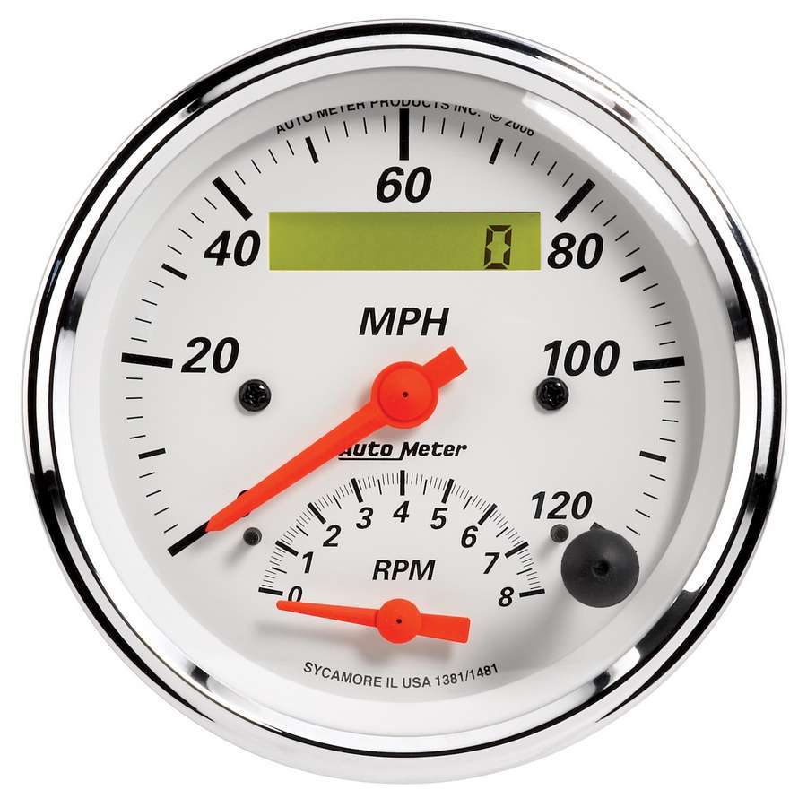 AutoMeter - 3-3/8in A/W Tach/Speedo Combo