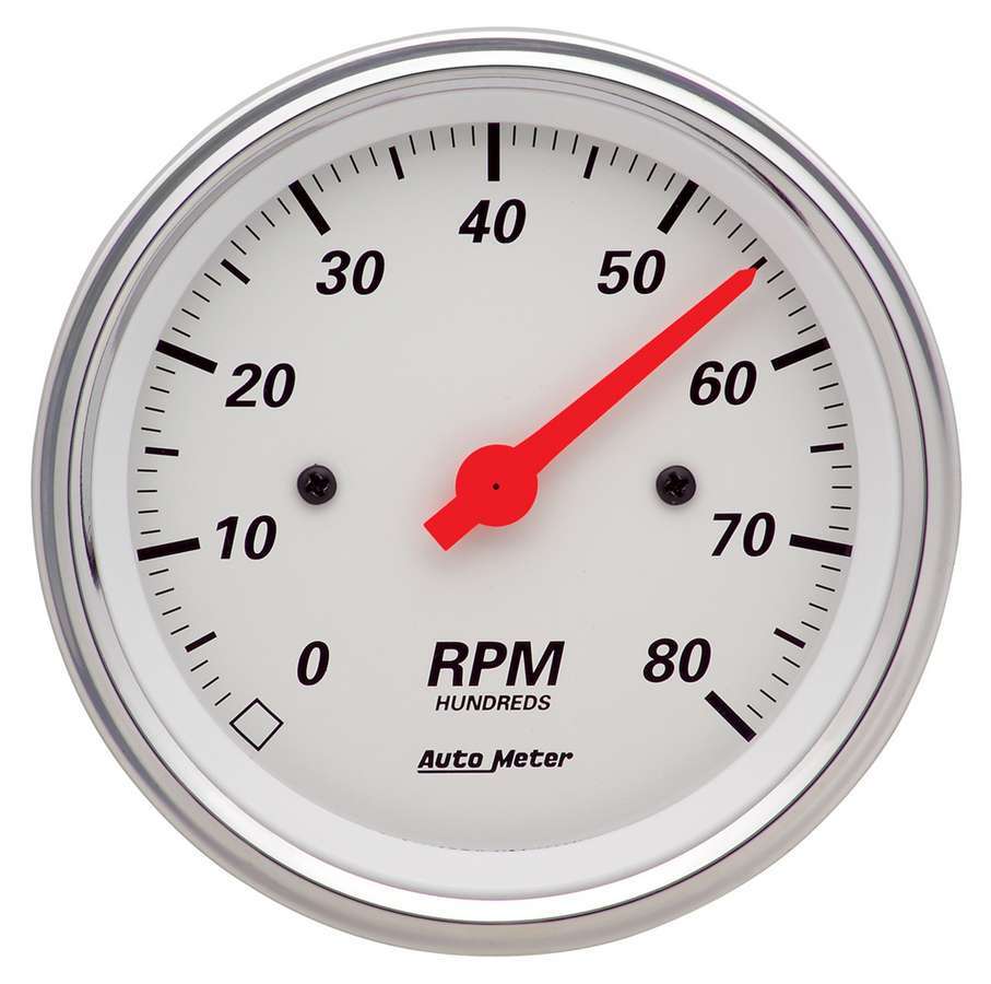 Autometer - 3-3/8in A/W Street Rod Tach