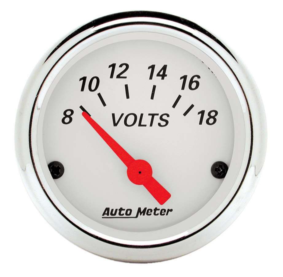 Autometer - Arctic White Voltmeter
