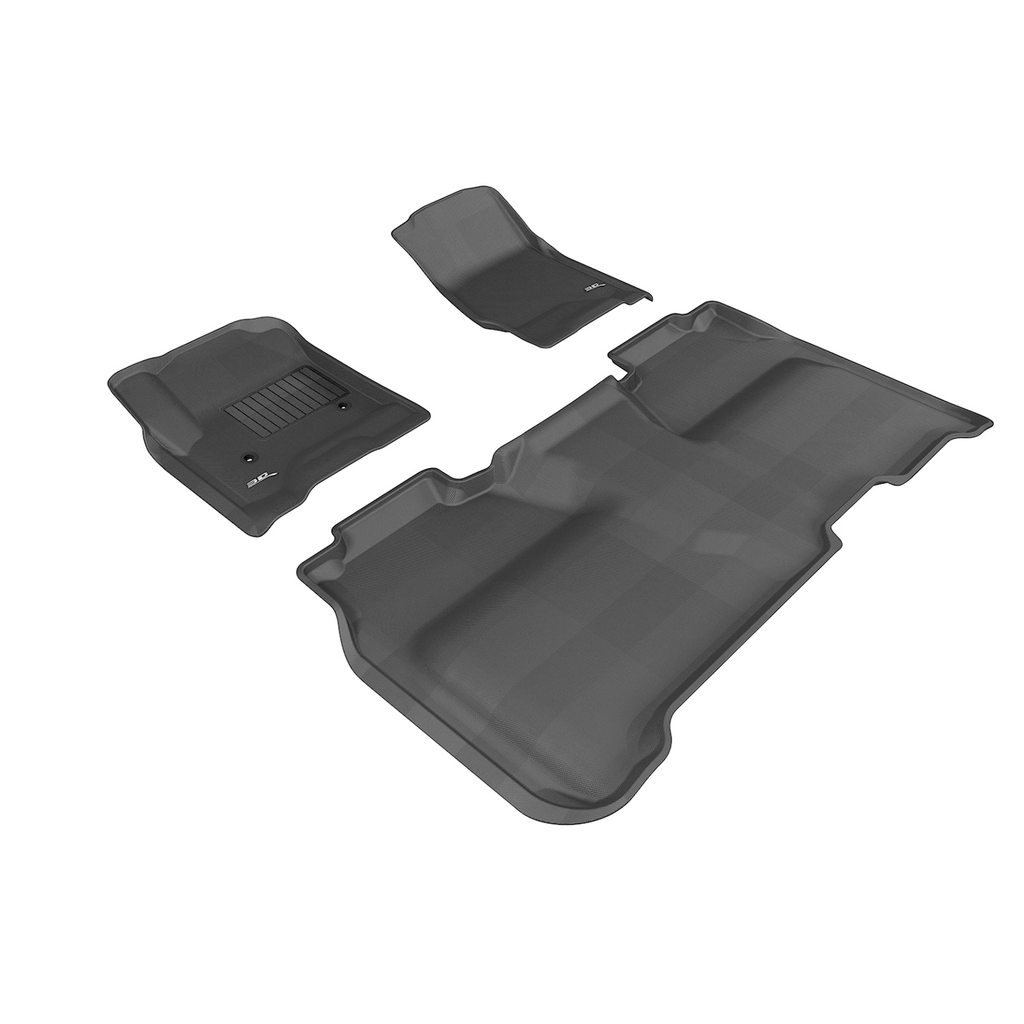 3d Maxpider - Gmc Sierra 15-19 Crew Ka Gu Floor Liner 1&2nd Row