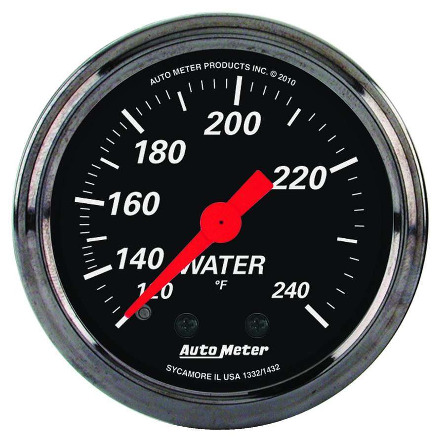 Autometer - 2-1/16 D/B Water Temp Gauge 120-240 Degrees