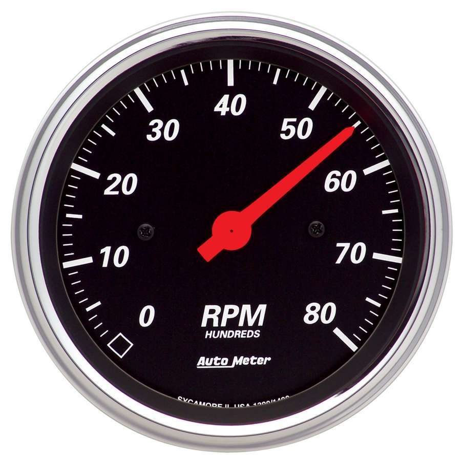 Autometer - 3-3/8in D/B Street Rod Tach