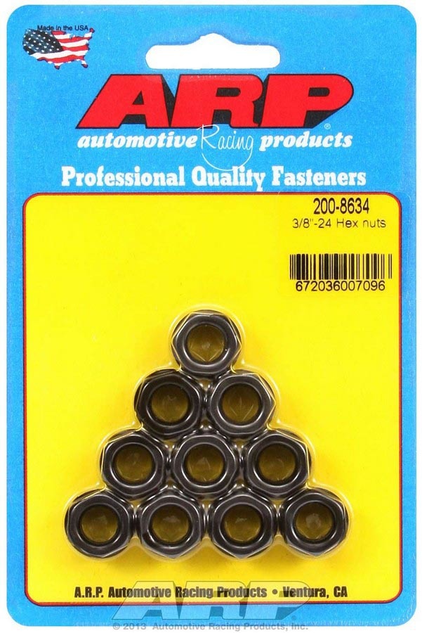 ARP - Hex Nuts - 3/8-24 (10)