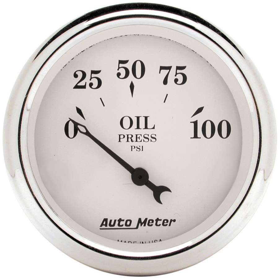 Autometer - 2-1/16 O/T/W Oil Press. Gauge - Electric