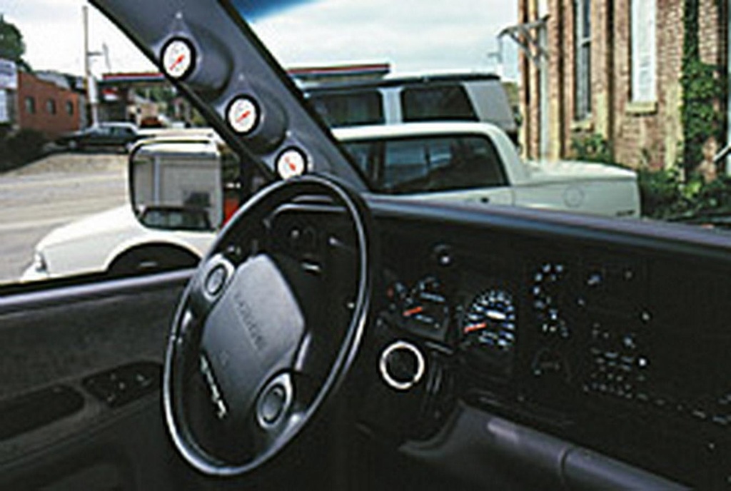 Autometer - 2-1/16in Triple Gauge Pod- 94-97 Dodge Ram