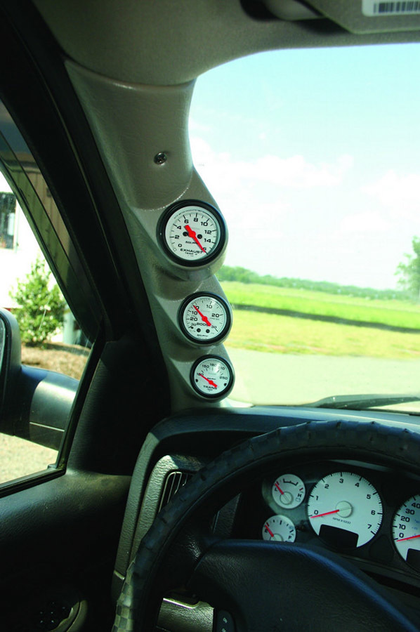 Autometer - 2-1/16in Triple Gauge Pod- 03-05 Dodge Ram