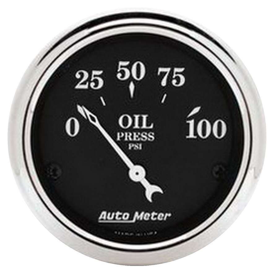 Autometer - 2-1/16 O/T/B Oil Press. Gauge