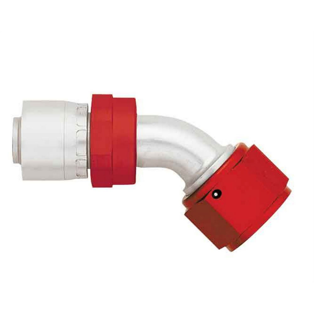 [AERFBM4121] Aeroquip - #4 45 Deg Crimp Fitting