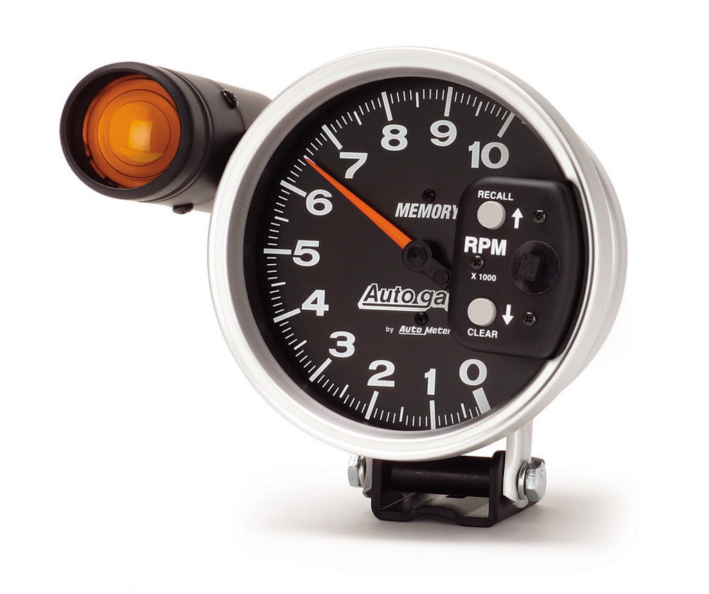 Autometer - 5in Auto Gage Monster Tach W/Light & Recall