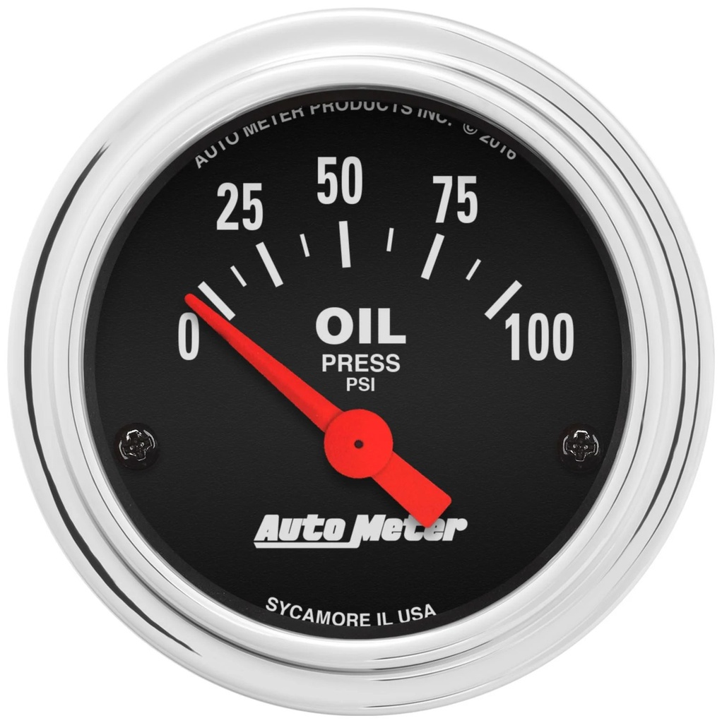 Autometer - 0-100 Oil Pressure Gauge