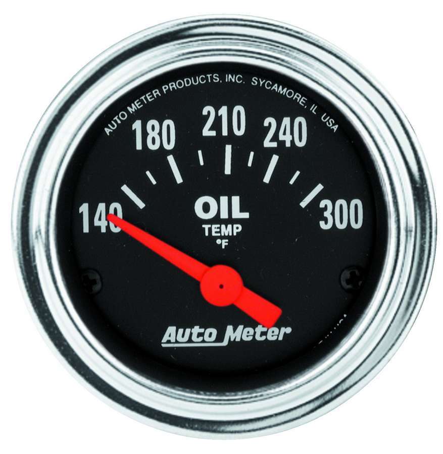 Autometer - 2-1/16in Oil Temp Gauge 140-300