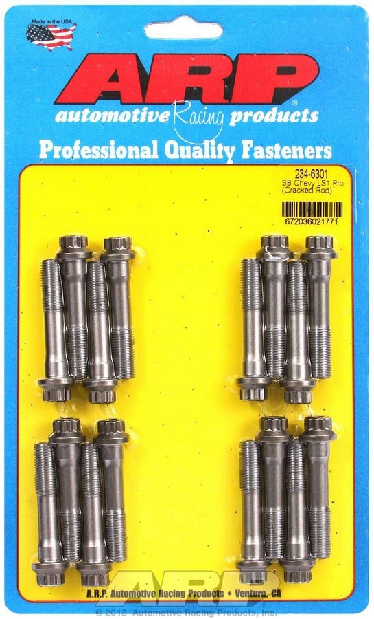 [ARP234-6301] Arp - Sbc Rod Bolt Kit - Fits Ls1 Cracked Rod