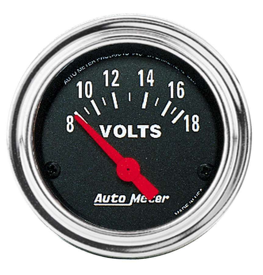 Autometer - 8-18V Voltmeter Gauge
