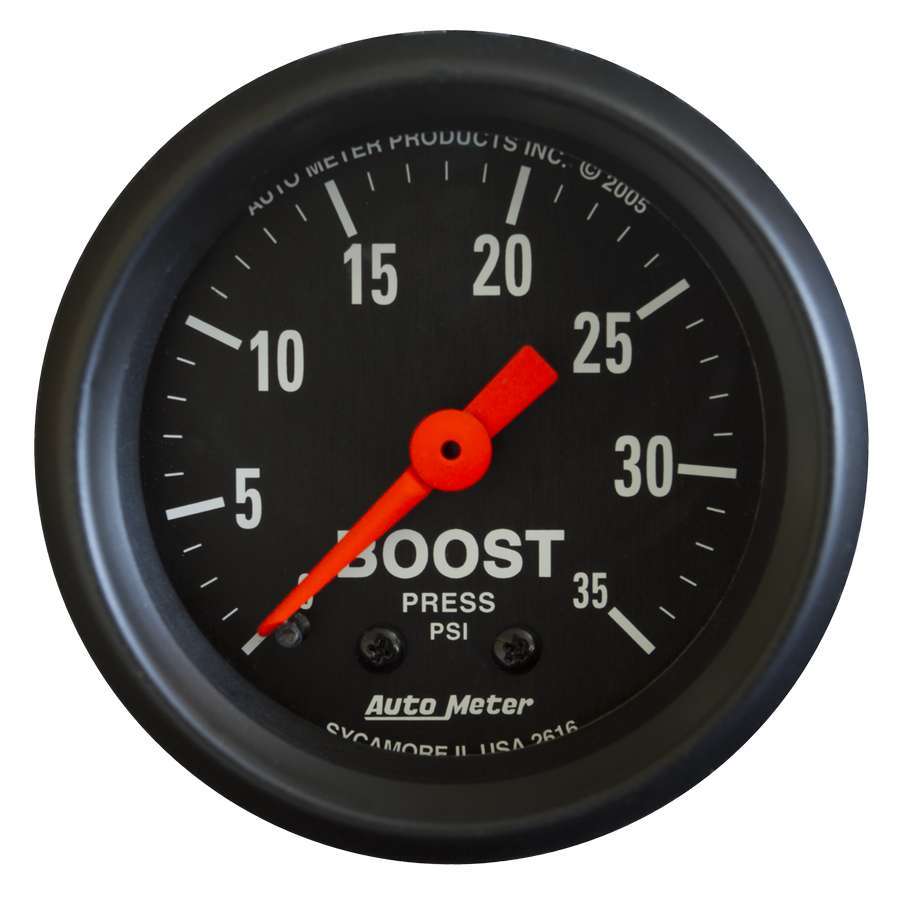 Autometer - 2-1/16in Z-Series Boost Gauge 0-35psi