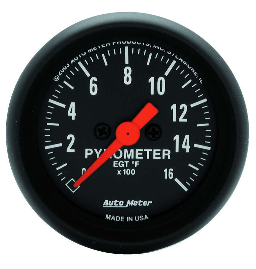 AutoMeter - 2-1/16in Z-Series EGT Pyrometer Kit 0-1600