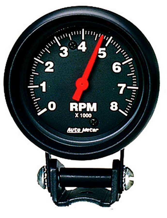 Autometer - 8000 Rpm Black Tach