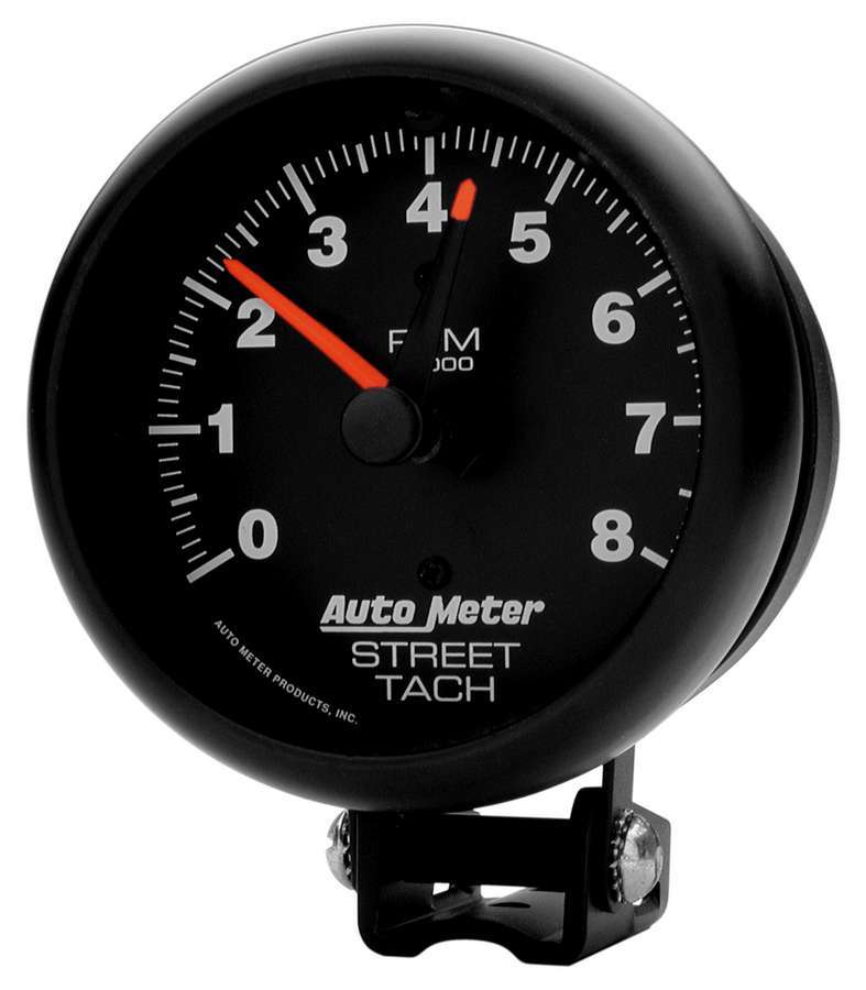 Autometer - 8000 Rpm Black Tach