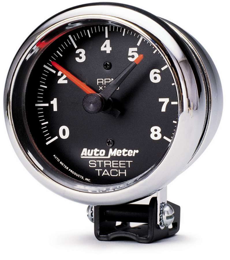 Autometer - 8000 Rpm Chrome Tach