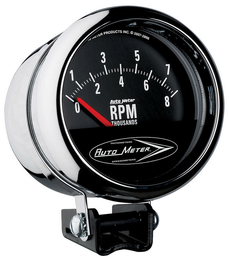 Autometer - 3-3/4 Tach 8000rpm - Short Sweep