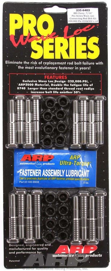 [ARP235-6403] ARP - BBC Rod Bolt Kit - 7/16 Pro-Series