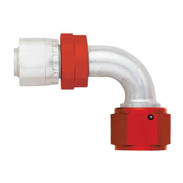 Aeroquip - #10 90 Deg Startlite Crimp Fitting