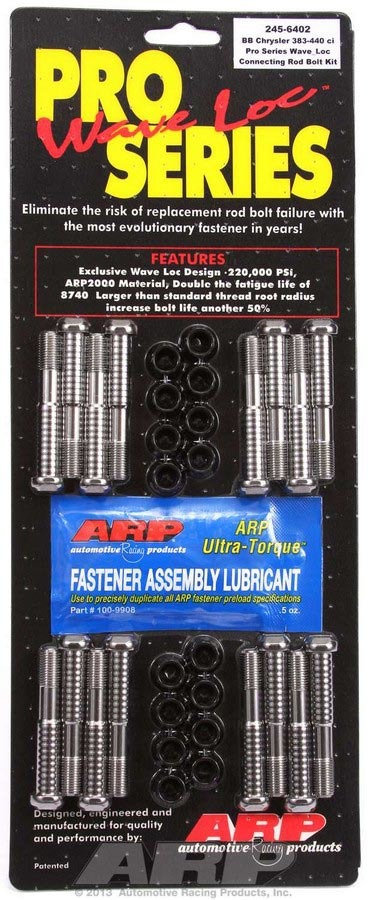 [ARP245-6402] ARP - BBM Rod Bolt Kit - Fits 383-440 Wedge