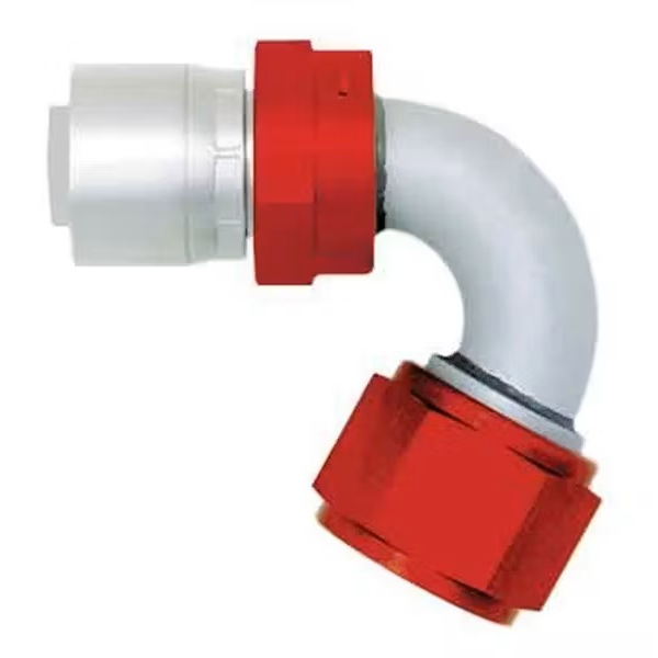 Aeroquip - #6 120 Deg Startlite Crimp Fitting