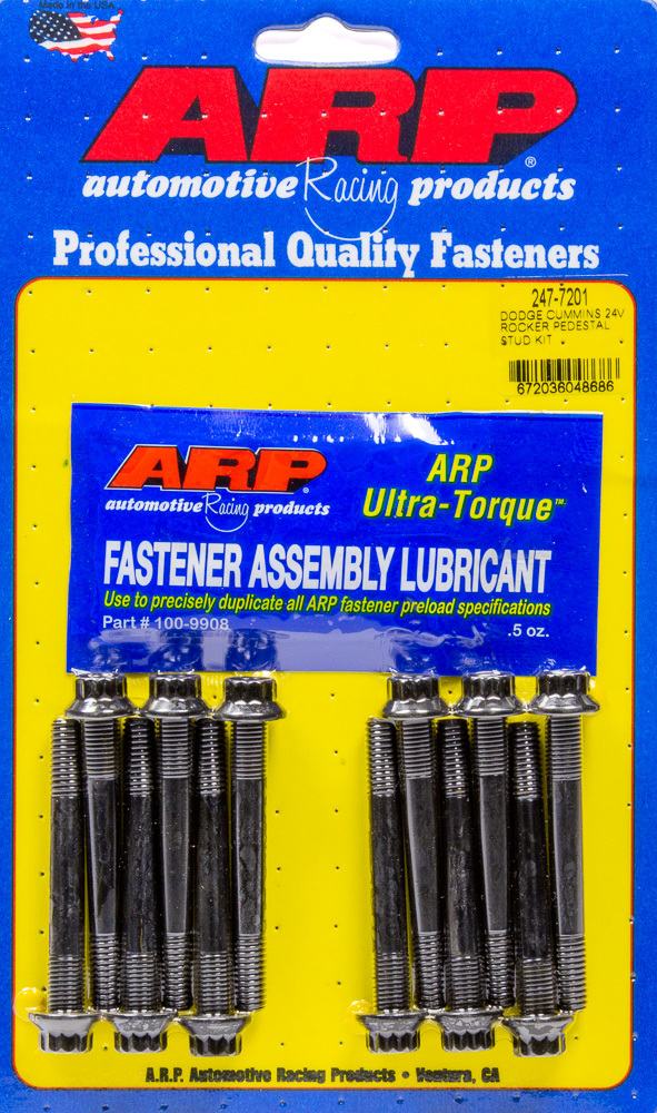 ARP - Rocker Pedestal Stud Kit Dodge Cummins 24V