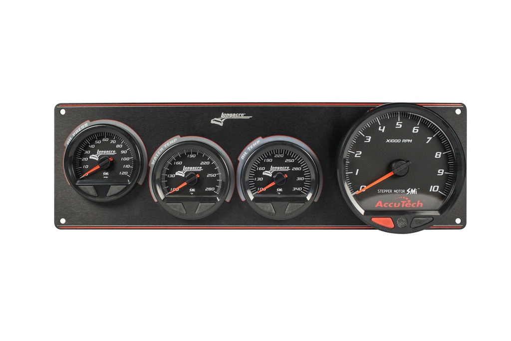 Longacre - Waterproof Smi 3 Gauge Panel W/Tach Op/Wt/Ot
