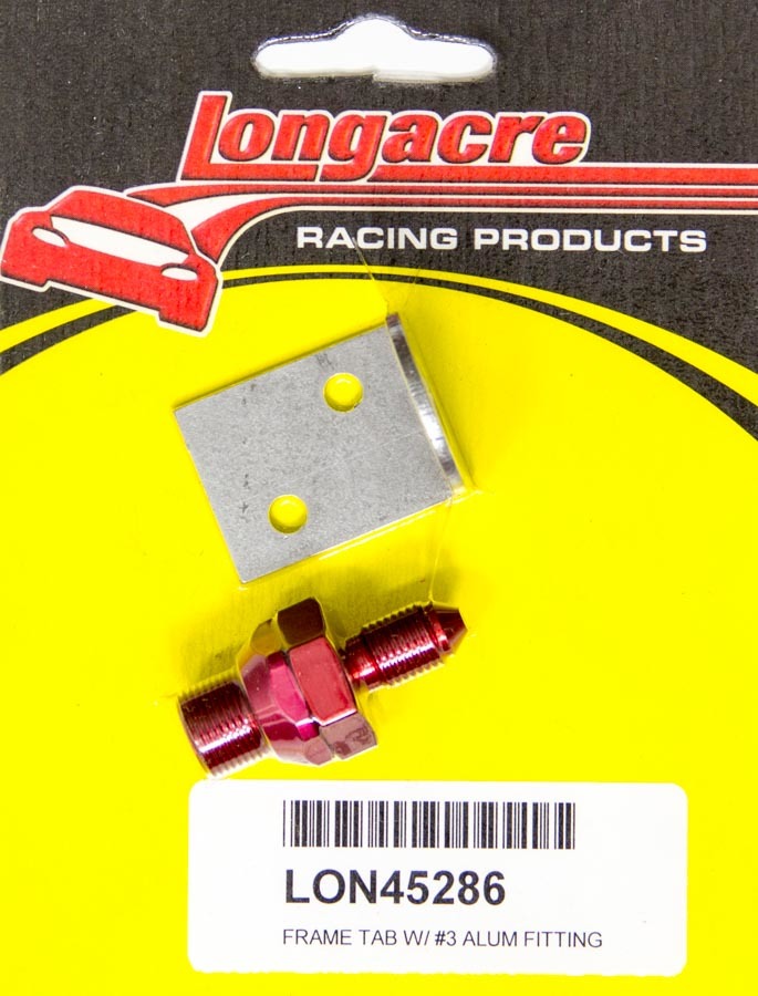 Longacre - Brake Fitting W/Tab #3-3/16in Bulkhead
