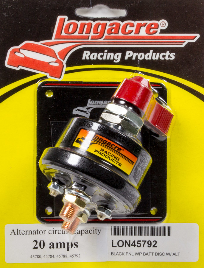 Longacre - Battery Disc. Switch HD 4 Post Weatherproof
