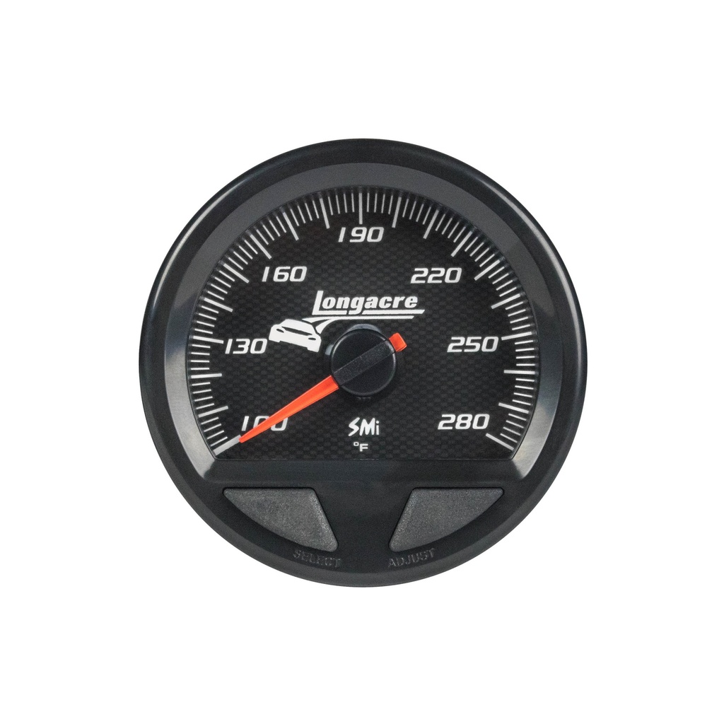 Longacre - Waterproof SMI Water Temp Gauge 100-280f