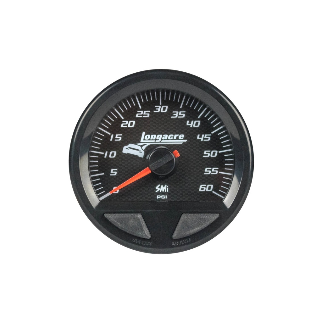 Longacre - Waterproof SMI Water Pressure Gauge 0-60psi