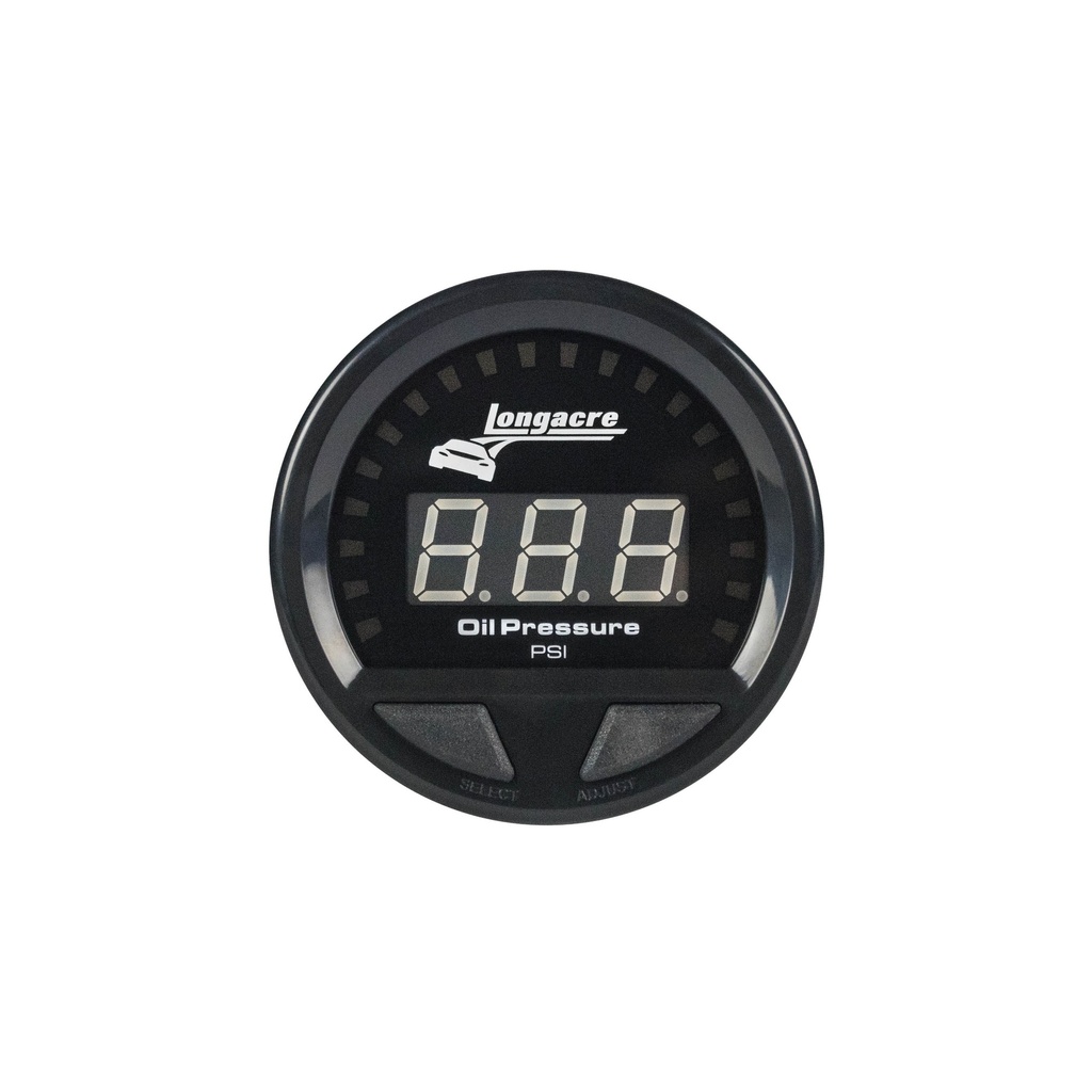 Longacre - Waterproof Led Oil Pressure Gauge