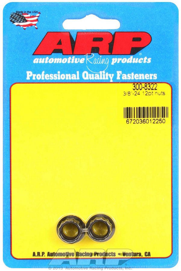 [ARP300-8322] ARP - 3/8-24 12pt. Nuts (2)