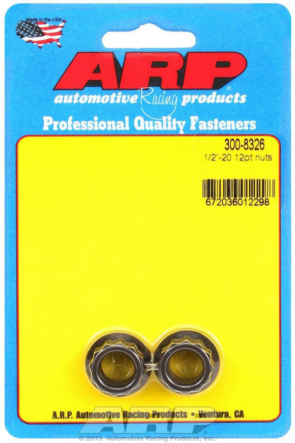 [ARP300-8326] ARP - 1/2-20 12pt. Nut (2pk)
