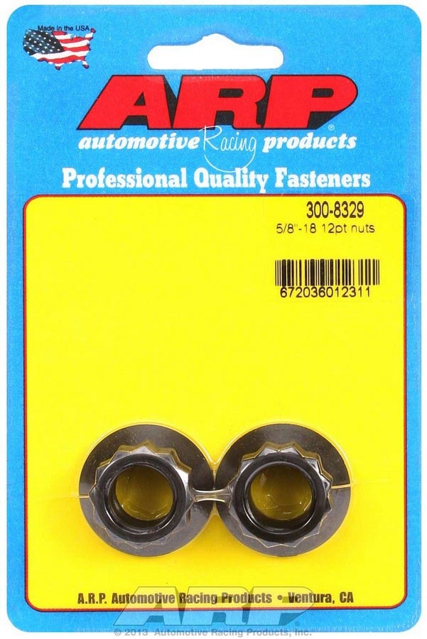 [ARP300-8329] ARP - 5/8-18 12pt. Nuts (2)
